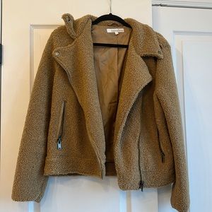 Tan Teddy Jacket - Never Worn!